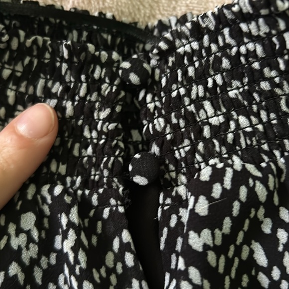 Express Mini Dress black and white patterned - Picture 6 of 6